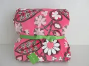 VERA BRADLEY BLANKET (BLUSH PINK) (RETIRED RARE)