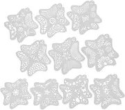 Face Painting Templates 10pcs Reusable Stencils Temporary Stencils for Beauty Giraffe Art Sketch Halloween Christmas