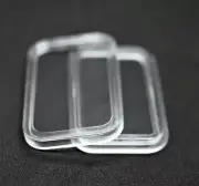 Rectangular Coin Capsules for 1 oz Cook Islands Coin Bar - 10 Pieces
