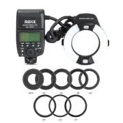 Meike MK-14EXT ETTL LED Macro Ring Flash Light AF Assist Lamp for Canon DSLR