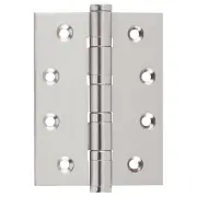 7.5x10cm Ball Bearing Hinge, Satin Nickel