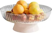 Centerpiece Holder Bowl - Transparent Modern and Stylish Table Centerpiece - Fruit Basket Fruit Basin Table Centerpiece for Living Room Coffee Table Zankie