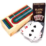 歐洲 CRIBBAGE 篋牌/克里比奇/原木遊戲組/桌遊/棋盤遊戲 3人組