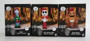 Jack Skellington Oogie Boogie Sally Airblown Inflatable Christmas Decor 3pc Set