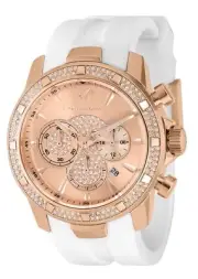 TechnoMarine TM-621013 Men's Rose Gold 45mm UF6 w 132 Crystals