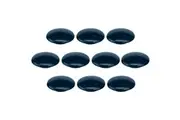 10PK Quartet 20mm Magnet Buttons Document Photo Holder For Magnetic Board Black