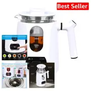 Automatic Tea Kettle with 0.8L Capacity and Borosilicate Glass Design