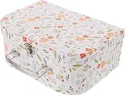LABRIMP Toy Organizer Box Sundry Storage Suitcase Handle Children's Toy Storage Case for Office