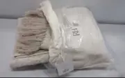 Restoration Hardware ALPACA BOUCLE WEAVE Throw Lg 96" x 70" Sand Luxurious NWT