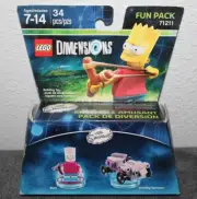 LEGO Dimensions Fun Pack - The Simpsons: Bart and Gravity Sprinter
