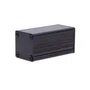 Black Aluminum Enclosure Case DIY Extruded Electronic Project Box 50x25x25mm