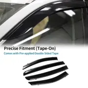 Window Deflectors for Kia Sportage 2017 Side Window Vent Visors Black 1 Set