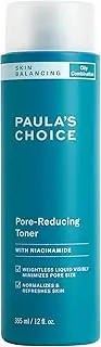 Paula's Choice SKIN BALANCING Pore-Reducing Face Toner for Combination and Oily Skin, Minimises Large Pores, Controls Oil & Shine, Hydrates & Replenishes, Suitable for Blemish-Prone Skin, 355 mL Bottle