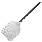 Turning Pizza Peel Paddle Non Slip Long Handle Square Pastry Pizza Shovel