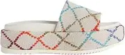 [ZIRIA] Beach Slippers Thick Bottom Designer Women Shoes Platform Heels Letter Slides High Heel Sandals