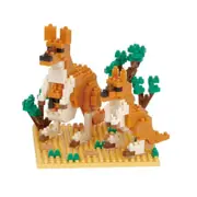 Nanoblock NBH_214 Big Kangaroo & Joey