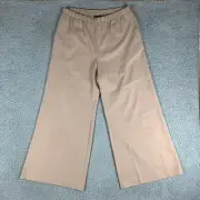 Eileen Fisher Sandwash Wide-Leg Pants Womens Small Bramble Soft Tencel NWT $198