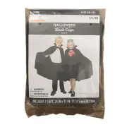 NWT Halloween Child Vampire Cape, by Way to Celebrate, Ages 8+
