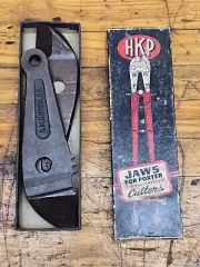 HKP Porter Angular Jaws For 36" Cutters New Old Stock In Box