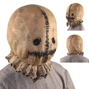 Halloween Party Props Scarecrow Costume Mask Adult Latex Mask Fancy Dress Costume Cosplay Mask