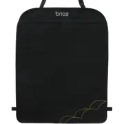 Brica Car Auto Baby Seat Back Protector Cover Children Kids Kick - Mat Black