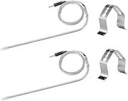 Meat Probe Replacement BBQ Oven Digital Thermometer Probe Holder Clip Grill Accessories Oven Replacement Grill Meat Thermometer Clip