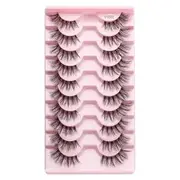 Lashie - False Eyelashes (Various Designs) Y1002 - Black - One Size