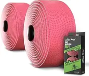 Alien Pros Bike Handlebar Tape PU (Set of 2) Pink - Enhance Your Bike Grip with These Bicycle Handle bar Tape - Wrap Your Bike for an Awesome Comfortable Ride (Set of 2, Pink)