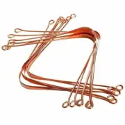Tongue Scraper Cleaner COPPER Ayurvedic Antibacterial Hygiene |12 Pcs