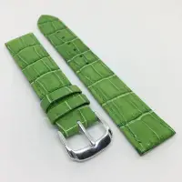 在飛比找Yahoo!奇摩拍賣優惠-LIMA ITALY高級真皮綠色款錶帶12mm 14mm 1