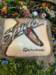 TaylorMade 2019 Spider X Mallet Putter Headcover - White NEW(in plastic)