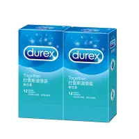 在飛比找momo購物網優惠-【Durex杜蕾斯】激情裝保險套12入*2盒(共24入)