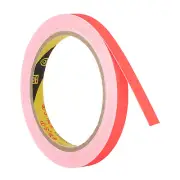 0.4 Inch x 32.8 Feet Glow in the Dark Tape, 1 Roll Tape, Orange Red