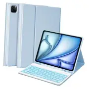 For iPad Air 13 inch (M2) 2024 & For iPad Pro 12.9 Case with Keyboard,