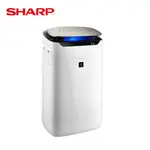 【SHARP 夏普】19坪 自動除菌離子空氣清淨機 FP-J80T-W 福利品