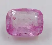 Natural 7.60 Ct Cushion Cut Burma Red Ruby IGL Certified Loose Gemstone 5MSR