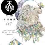 【二手】木田森果 WOOD3F ✦ 白子/ALBINO ✦ 寬版紙膠帶  亮面PET