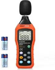 Sound Level Meter, Protmex MS6708 Portable Digital Audio Decibel Sound Level Tes