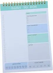 GETAJGHSD Practical Tear Off Notepad Planner Portable Daily Schedule Pad for Desk Organization Stylish Design for Notes Activity Planning Version