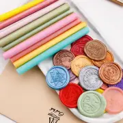 9-Pc Wax Sticks For Glue Gun Wax Sealing Stamp, Multicolors