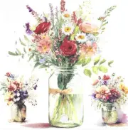 "New" 2 Paper Napkins for Decoupage/Scrapbooking/Craft-Wildflowers(Unfolded)