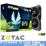 在飛比找遠傳friDay購物精選優惠-ZOTAC索泰 RTX3060Ti Twin Edge OC