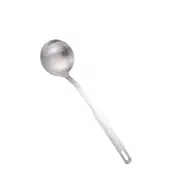 3Pcs Long Handle Soup Ladle Spoon Turner Wall Hanging Stainless Steel Spatula Sauces Spoon Tableware Kitchen Cooking Utensils Tool