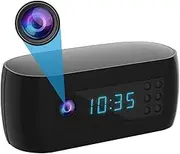 Binxind Mini WiFi Camera Clock Full HD 1080P Wireless Control IR Night Vision View Camcorder Home Surveillance Monitor Cam