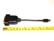 AMD FirePro W9000 W600 V9800 2460 Passive Mini DP to DVI-D Adapter Cable