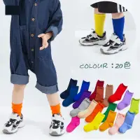 在飛比找樂天市場購物網優惠-兒童襪子夏季薄款棉襪春秋季寶寶襪女童堆堆襪潮糖果色男童韓國洋
