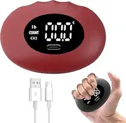 Hand Dynamometer with LED Display, Multi-purpose Fitness Equipment, Rechargeable Digital Grip Strength Trainer up 396.8 Lbs, Hand Grip Exerciser Equipment for Strength Training-Forearm-Gripper-Finger