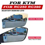 For KTM RC390 RC250 Motorcycle Convex Mirror Rearview Mirrors Lens 2016-2021