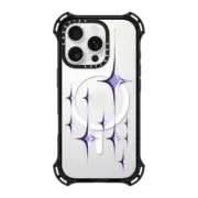 iPhone 16 Pro Bounce Case MagSafe Compatible Chrome Sparkles - Purple