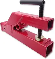 WeiSen Clamp On 2" Trailer Receiver Hitch Quick Release Fit Deere Bobcat Tractor Bucket Skid Steer